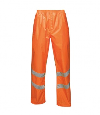 Regatta High Visibility RG479  Pro Packaway Overtrousers